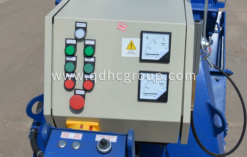 路面拋丸機(jī)控制面板