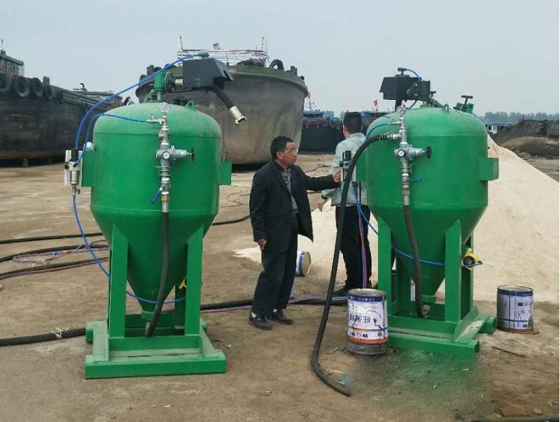 固定式大型無塵噴砂機HC3000型